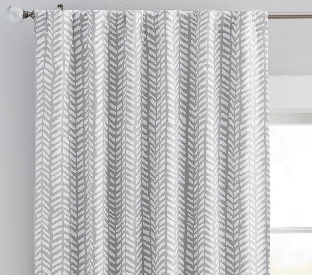 Picture of: Broken Arrows Printed Blackout Curtain Panel – Pottery Barn Kids
