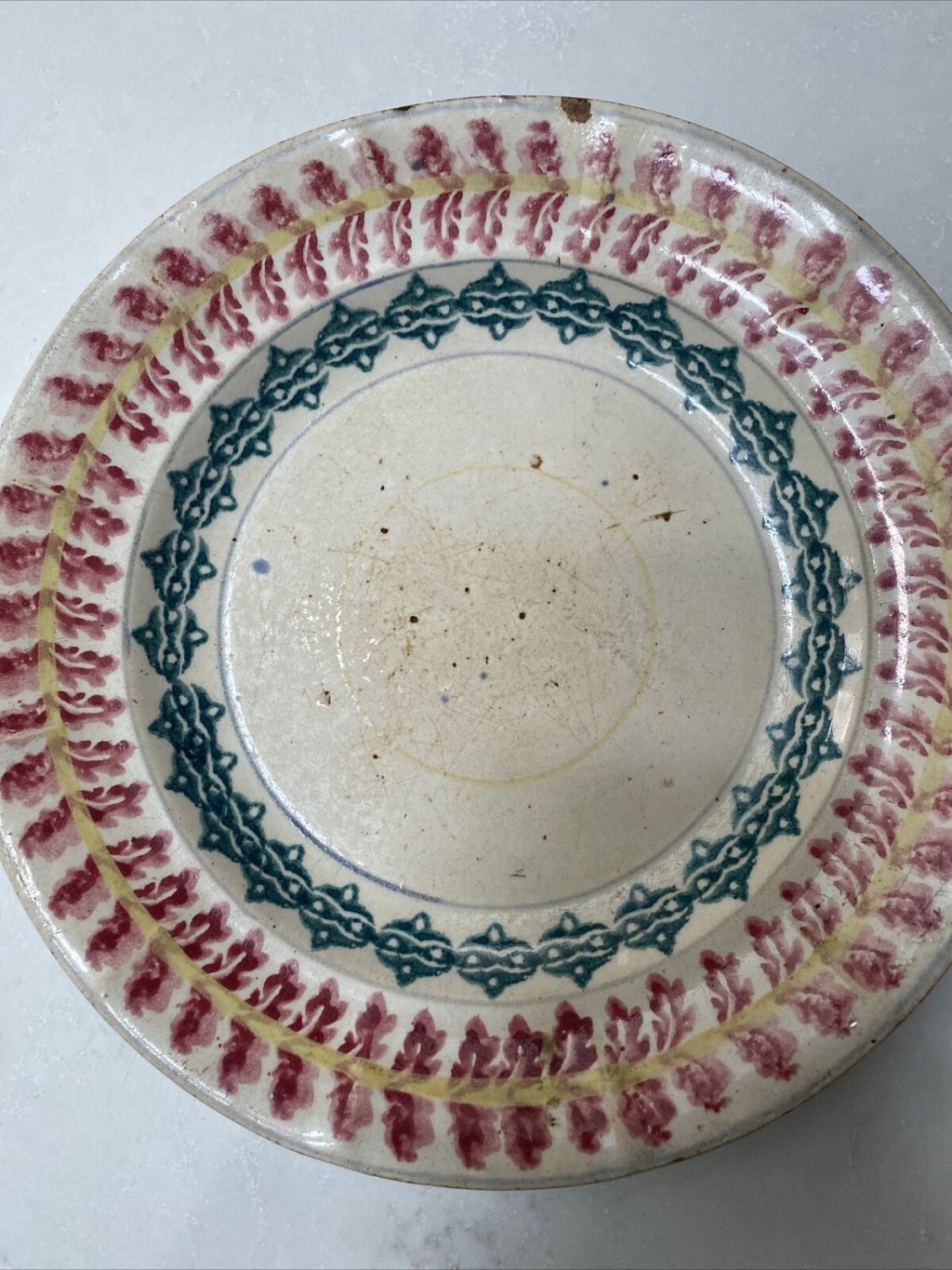 Picture of: portneuf pottery ’s antique ceramic spongeware
